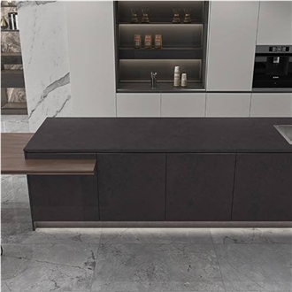 Chinese Slate Gray Matt 1.2X2.6M 15Mm Sintered Stone Tiles