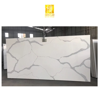 Engineered Stone Calacatta White Quartz Slabs