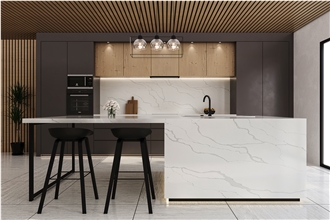 ABELIANO QUARTZ White Sparkle Quartz Slabs