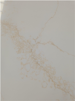 Quartz Slab Artificial Stone Slabs Gold Pattern 6117