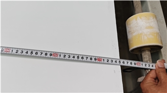 Artificial Marble Super White Composite Stone Slabs