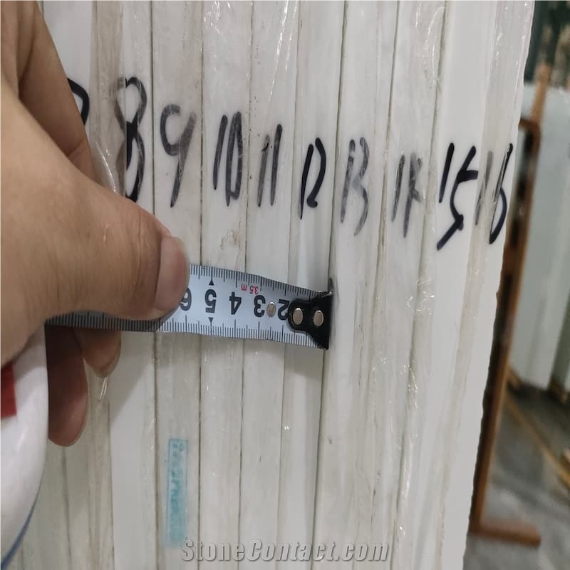 China Pure White Nano Stone Slabs