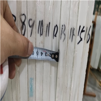 China Pure White Nano Stone Slabs
