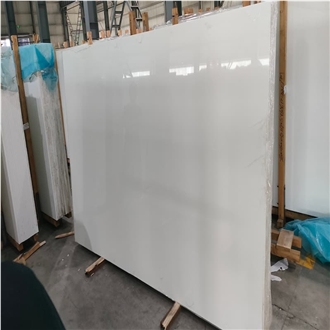 China Pure White Nano Stone Slabs