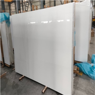 China Pure White Nano Stone Slabs