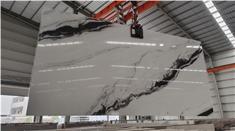 Chinese Black And White Ink Sintered Stone Slabs