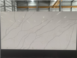 Kungfu Stone Calacatta Laza Gold Quartz Slabs