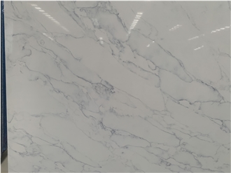 Kungfu Stone Export Calacatta Rai White Quartz Slabs