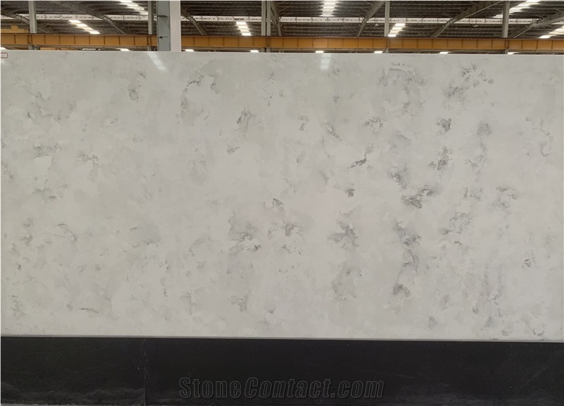 Kungfu Stone Export Concrete Light Quartz Slabs