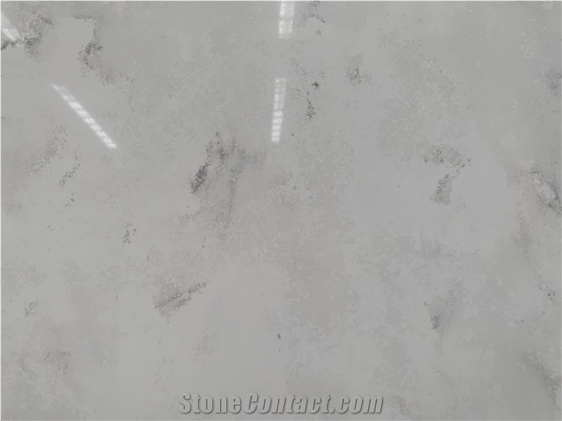 Kungfu Stone Export Concrete Light Quartz Slabs