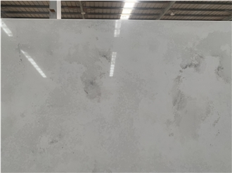 Kungfu Stone Export Concrete Light Quartz Slabs