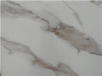 Kungfu Stone Export Printed Rust Veins Quartz Slabs