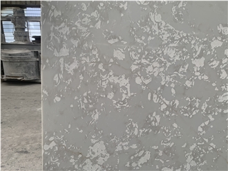 Kungfu Stone Grey Marble Looks Quartz Slabs
