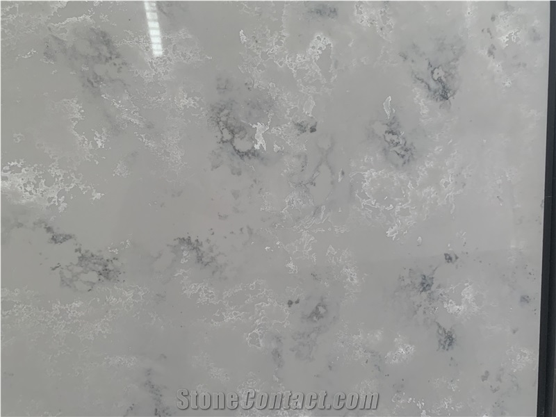 Kungfu Stone Supply Grey Onyx Looks Quartz Slabs