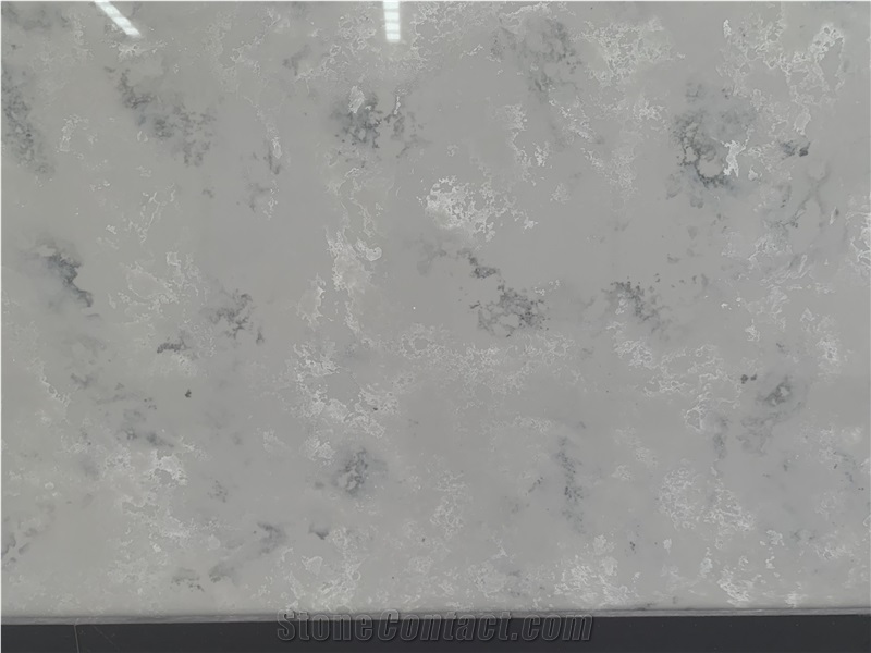 Kungfu Stone Supply Grey Onyx Looks Quartz Slabs