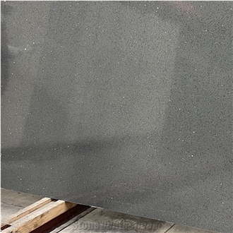 Kungfu Stone Supply Stellar Grey Quartz Slabs Wholesale