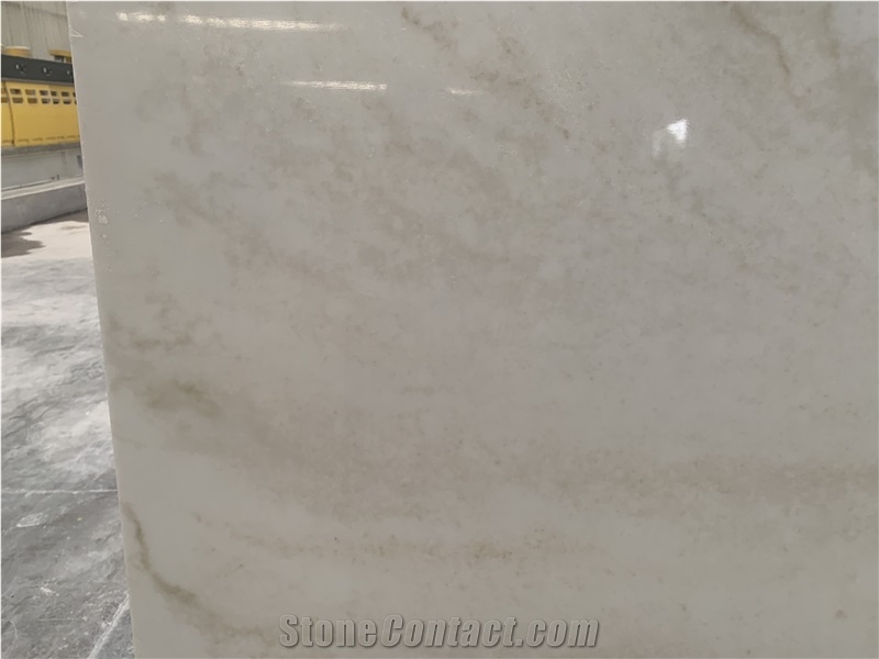 Kungfu Stone Travertine Looks Beige Quartz Slabs
