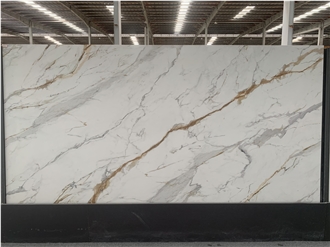 Kungfu Stone Wholesale Calacatta Vin Gold Quartz Slabs