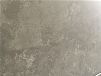 Kungfu Stone Wholesale Gray Concrete Quartz Slabs