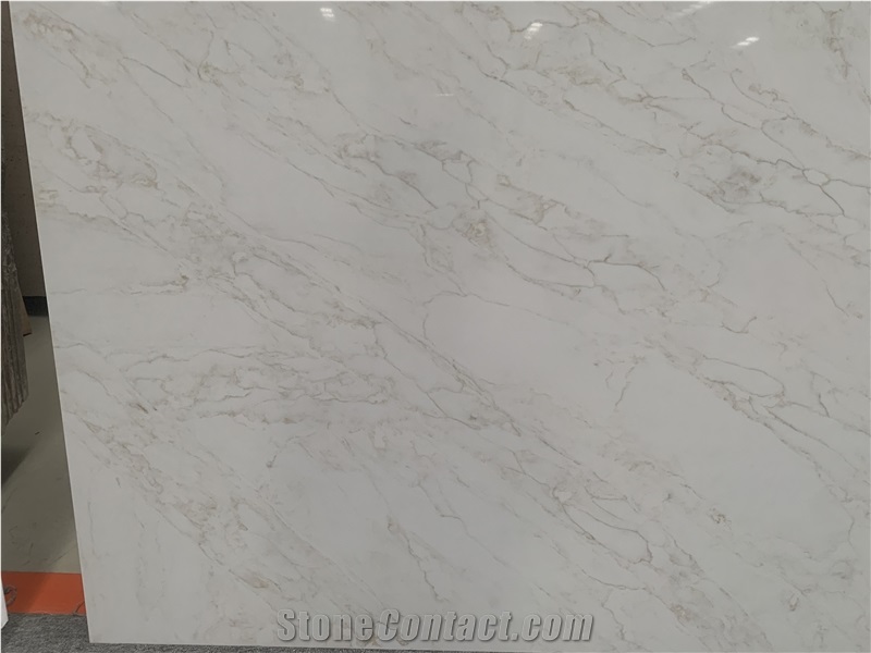 Kungfu Stone Wholesale Modern White Quartz Slabs