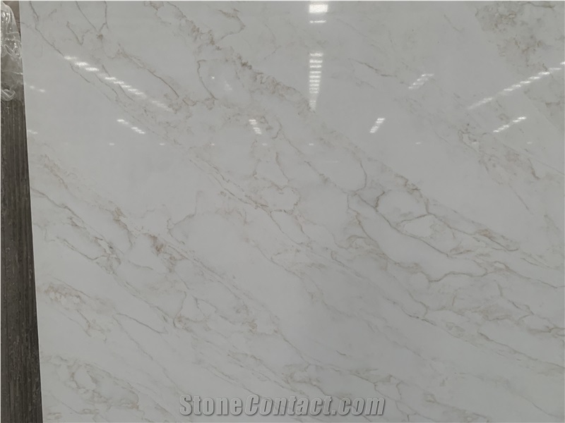Kungfu Stone Wholesale Modern White Quartz Slabs