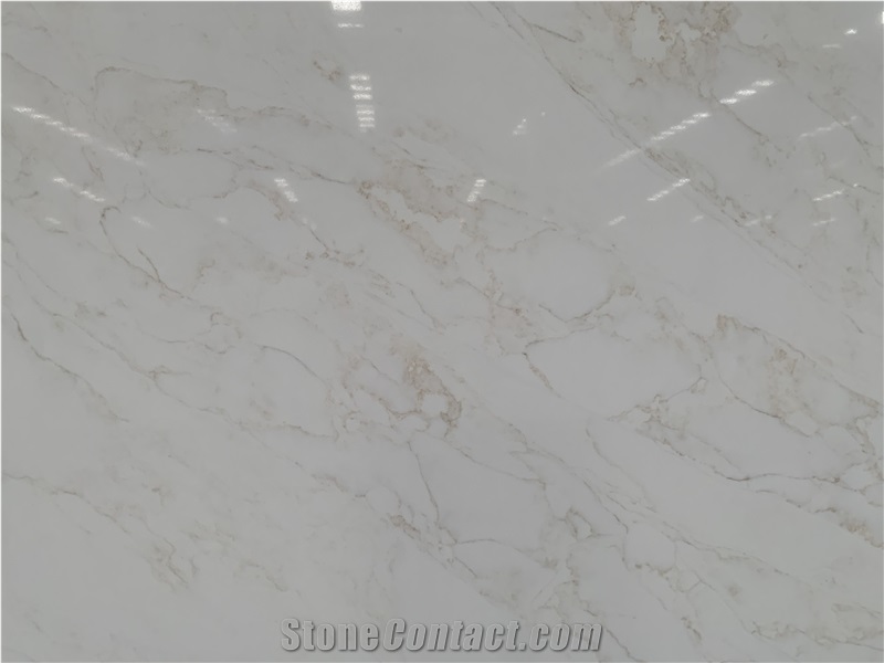 Kungfu Stone Wholesale Modern White Quartz Slabs