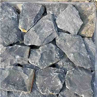 Granite Flagstone Natural Stone Paver Tiles, Irregular Wall Cladding