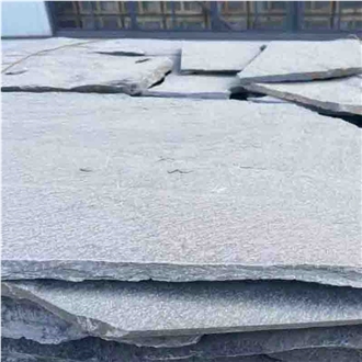 Granite Flagstone Natural Stone Paver Tiles, Irregular Wall Cladding