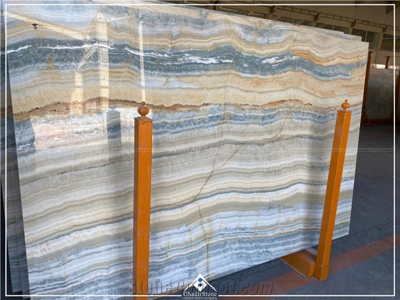 Light Blue Onyx  Slabs