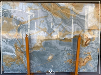 Light Blue Onyx  Slabs