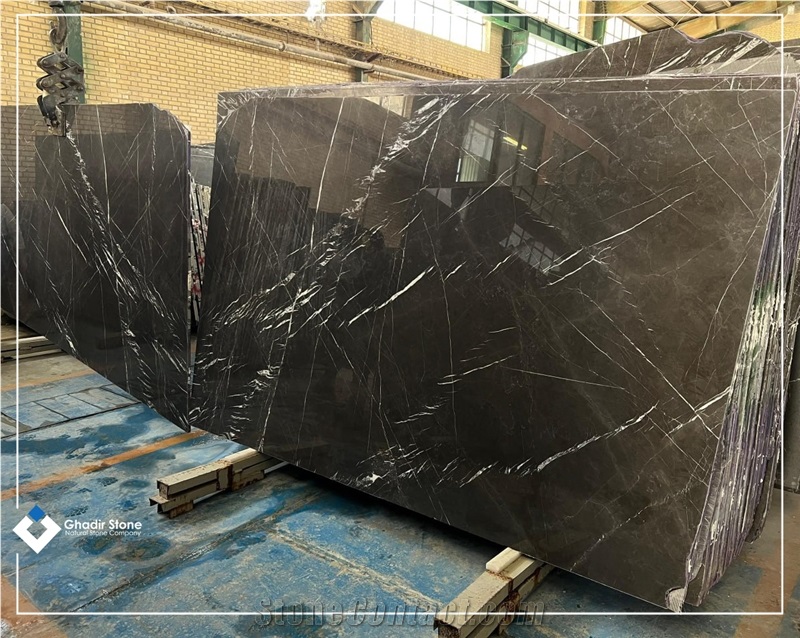 Pietra Gray Marble Slab & Tiles