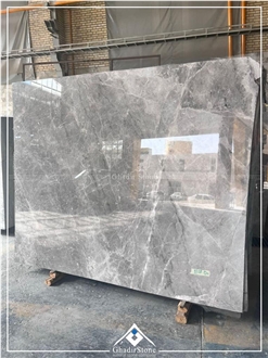 Silver Sky Marble Slabs, Tiles