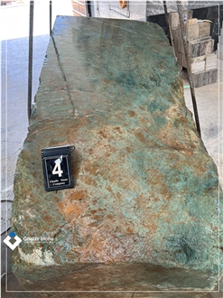 Turquoise Granite Blocks