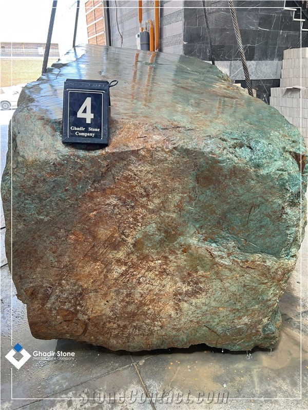 Turquoise Granite Blocks