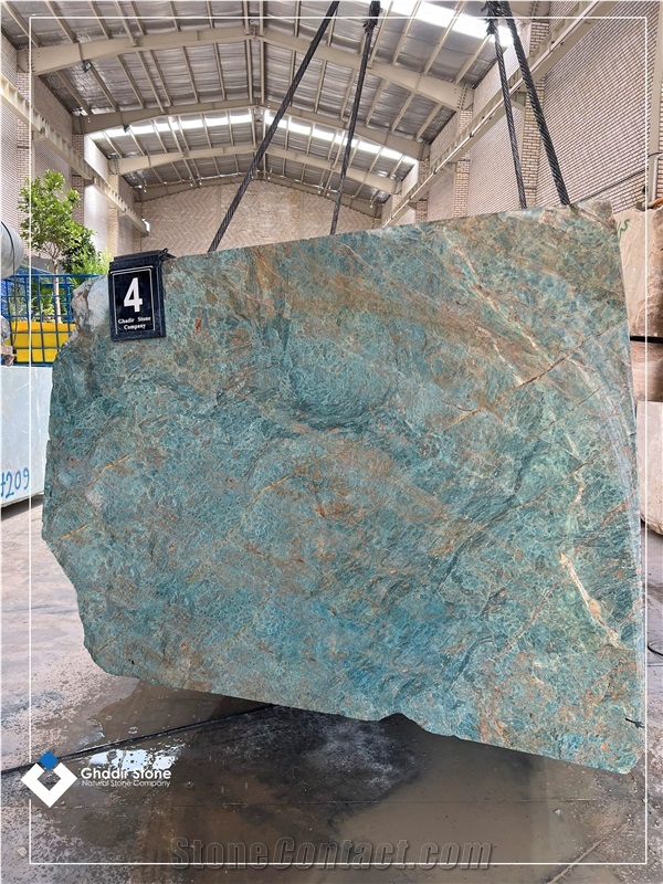 Turquoise Granite Blocks
