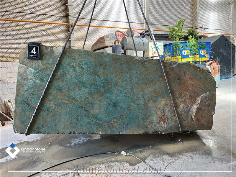 Turquoise Granite Blocks
