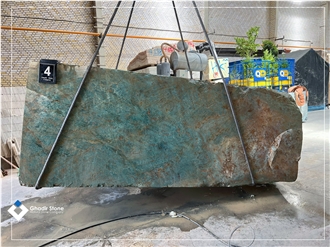 Turquoise Granite Blocks