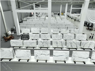 Bianco Calacatta Marble Elegance Slabs Tiles