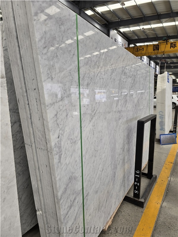 Bianco Carrara Marble Polished Slabs