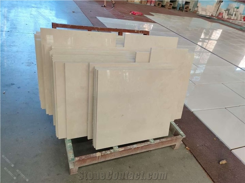 Burdur Beige Marble Elegant Slabs Tiles High Quality