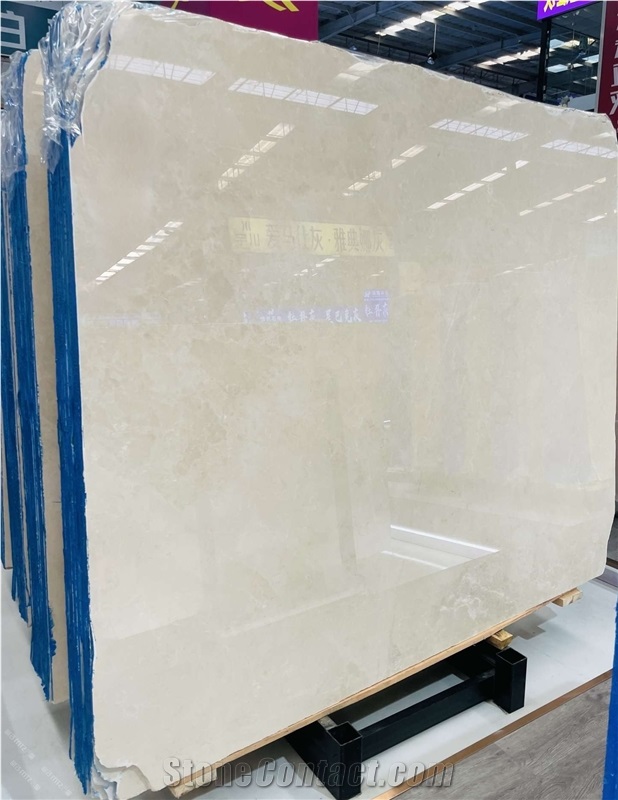 Burdur Beige Marble Elegant Slabs Tiles High Quality