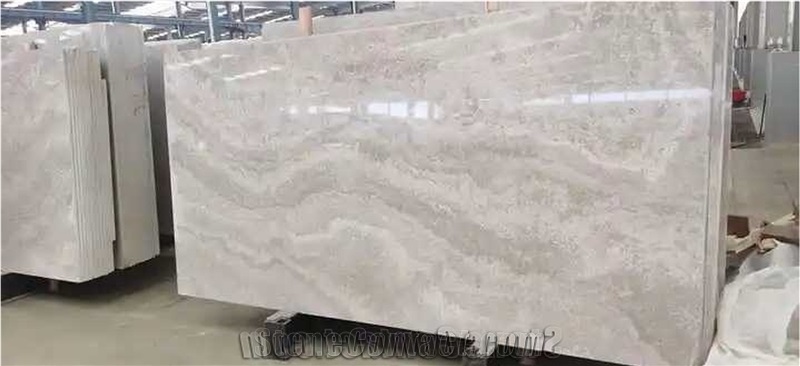Chenille White Marble Elegant Wood Grain Slabs Tiles