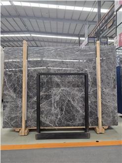 Good Quality Turkey Hermes Grey Marble Slabs Good Quality Turkey Hermes Grey Marble Slabs