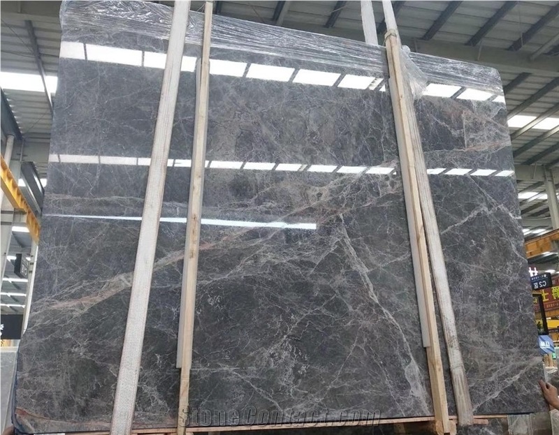 Hermes Gray Marble Elegant Turkish Stone Slabs Tiles