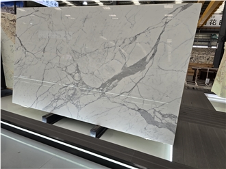 High Quality Bianco Calacatta White Marble Slabs