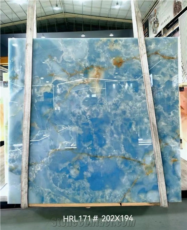 High Quality Blue Onyx Slabs