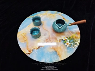High Quality Blue Onyx Slabs