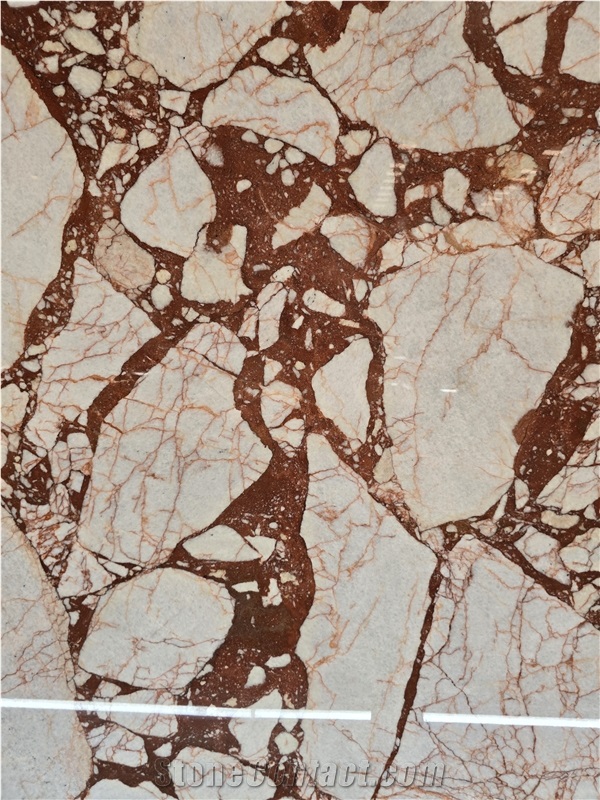 Hotsale Bulgari Red Marble Slab Tiles
