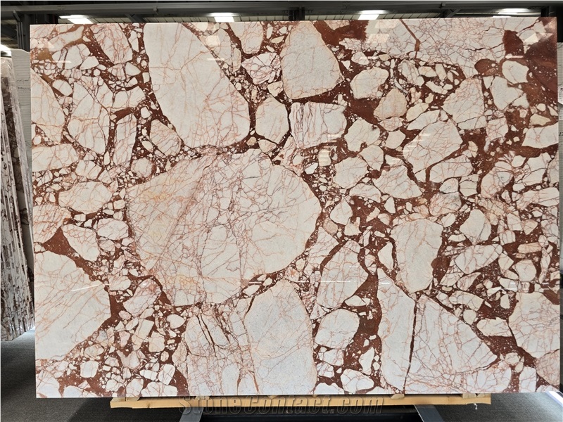 Hotsale Bulgari Red Marble Slab Tiles