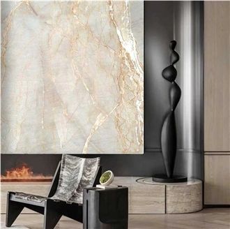 Picasso Gold Marble Slabs